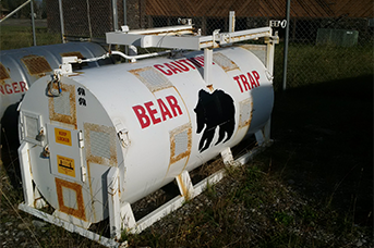 Fish and Wild life management - bear tanker